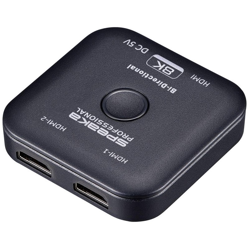 SpeaKa Professional SP-11990132 2 Port HDMI Switch UHD 8K @