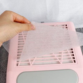 TOVINANNA 100pcs Multi-use Nail Dust Filters for Nail Dust Collector Replacement Nail Dust Collector Filters Sheets