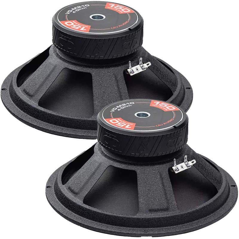 DD Audio VO-M210-S4 10" 300W 4-Ohm Midrange Speakers