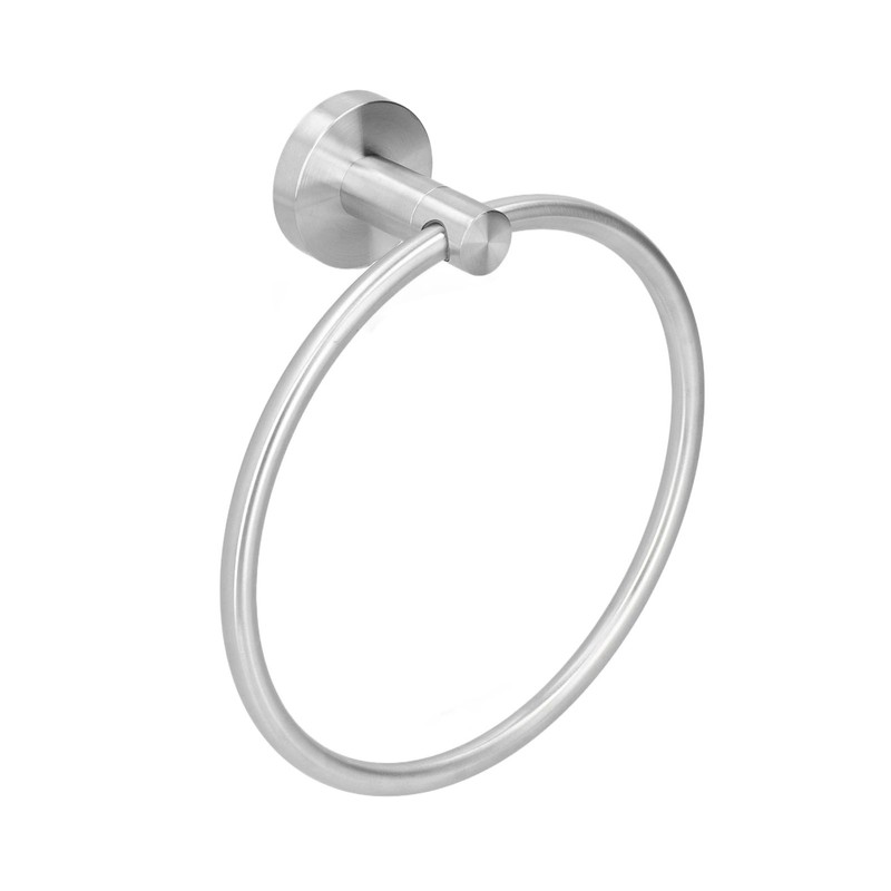Towel Ring Modern Circle Wall Maounted Stainless Steel Bathroom Towel