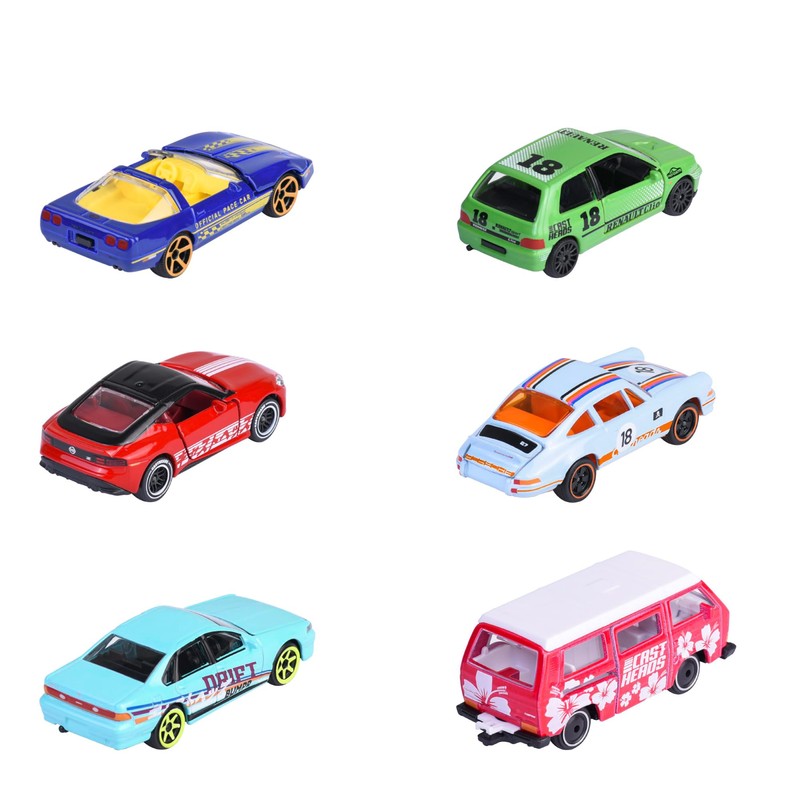 Majorette CastHeads Series, 6 Assorted