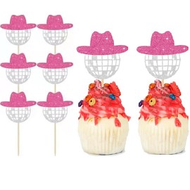 QBFWETY Bachelorette Party Decorations,25PCS Party Cupcake Toppers for Bridal Shower Engagement Wedding Party Supplies