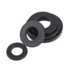 FEEIMOL Plastic Flat Washers Black Nylon Washers M3 x 12