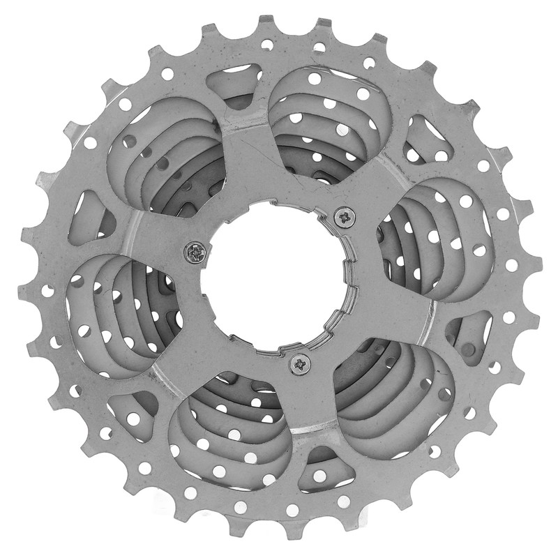 Bicycle Freewheel 28T 10 Speed Cassette Sprocket Wheel Nickel Chrome
