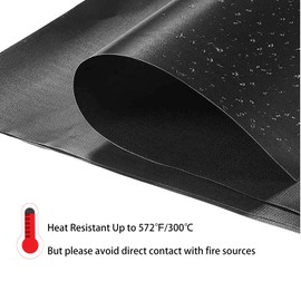 10 PACK Stove Top Covers for Gas Burners Gas Stove Burner Liners Stove Burner Covers Gas Range Protectors Covers for Kitchen, Cuttable, Non-Stick, Heat-Resistant, Easy to Clean, Size 10.6''×10.6''