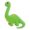 PatchMommy Dinosaur Patch, Iron On/Sew On - Embroidered Applique Motif