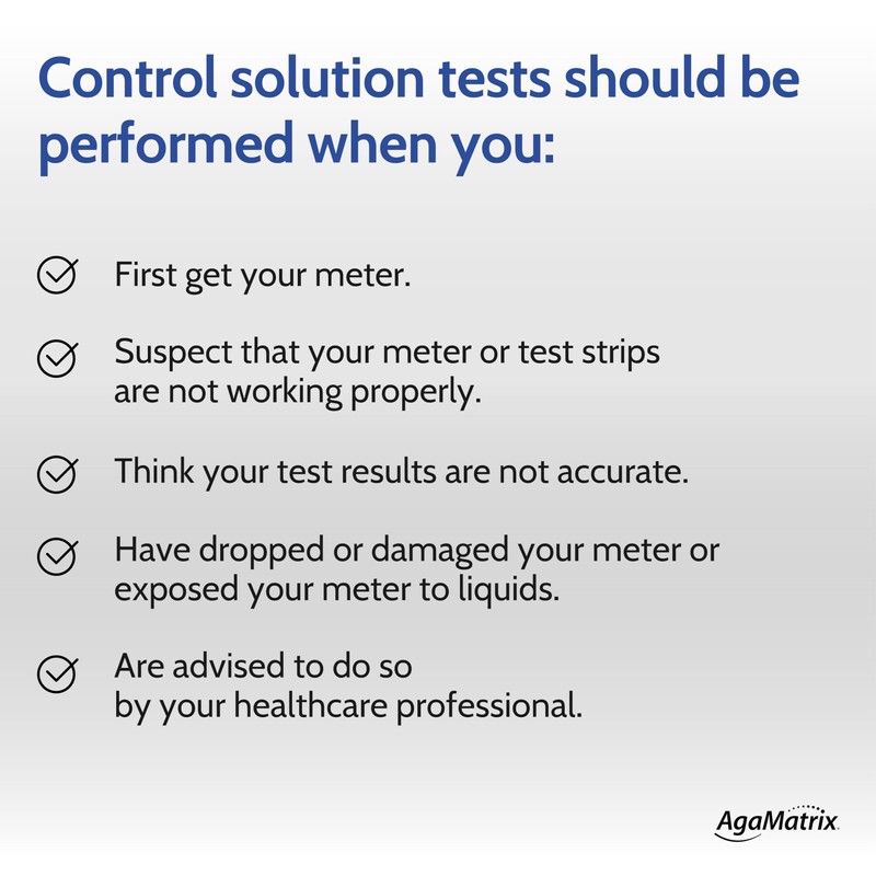 AgaMatrix Wavesense Normal Control Solution, 1 Vial (6 Ml)