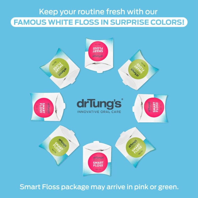 DrTung's Smart Floss - Natural Floss, PTFE & PFAS Free
