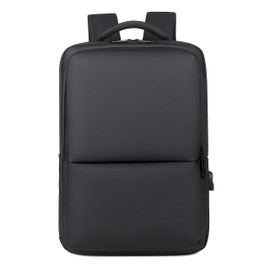 Oiiwak 17.3 Inch Travel Laptop Backpack, Water Resistant College Backpacks with USB Charging Port, Big Capacity Business Computer Bag, Gifts for Men Women Casual Daypack, Black