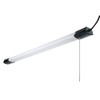 Metalux SHP 4 ft. 96-Watt Equivalent, Integrated LED, White Shop