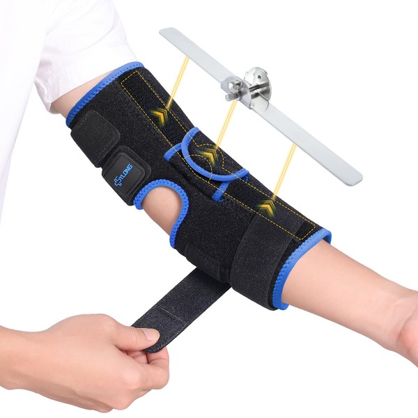 Cubital Tunnel Syndrome Elbow Brace, Ulnar Nerve Entrapment Splint, Elbow