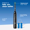 Oral-B Pro 100 CrossAction, Battery Powered Toothbrush, Black, 1 Count