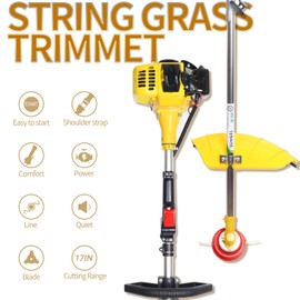 Weed Eater Gas Powered, 26cc 2-Cycle Gas Weed Trimmer 2 in 1 Gas Trimmers AC14RL3A String Trimmer Replacement