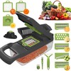 Blaze AU Vegetable Chopper - 15 in 1 Multi-Purpose Mandoline