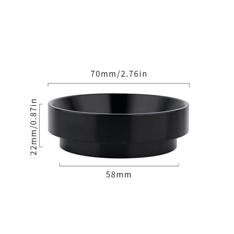 58mm Espresso Dosing Funnel, watchget Magnetic Stainless Steel Coffee Dosing