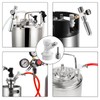 6Pcs Keg Disconnect Ball Lock Keg Fitting Set Grey Quick
