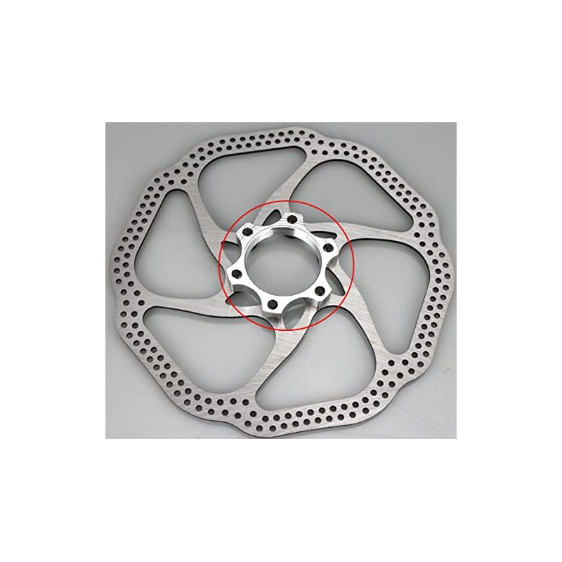 WIROJ 2 Pcs Bicycle Bike Freewheel Threaded Hubs Disk Disc