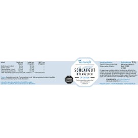 naturafit Schlafgut Vegetable Capsules, Pack of 20