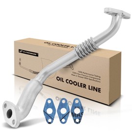 A-Premium Turbo Turbocharger Oil Return Line Compatible with Mazda 3 2006-2013, 6 2006-2007, CX-7 2007-2012, L4 2.3L, Replace# L33E14290, L3K914290