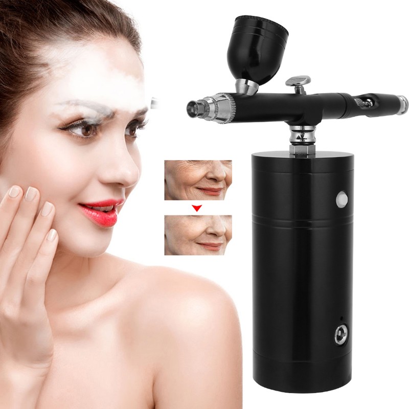 Portable USB Oxygen Injection Atomization Airbrush Moisturizing Skin Care Spray