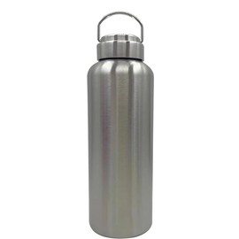 15/20/30/41/51 oz Water Bottle | 18/8 Metal Water Bottle | Non-insulated Single Wall Stainless Steel Water Bottle | Leakproof Water Bottle | Stainless Steel Water Bottles | Travel Water Bottle (51 oz)