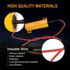 LED Turn Signal Anti-Hifra Resistor 12V 50w 6Ohm Set of