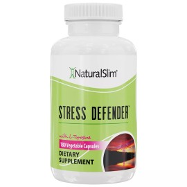 NaturalSlim Stress Defender Stress Relief Supplement Anti-Stress Capsules