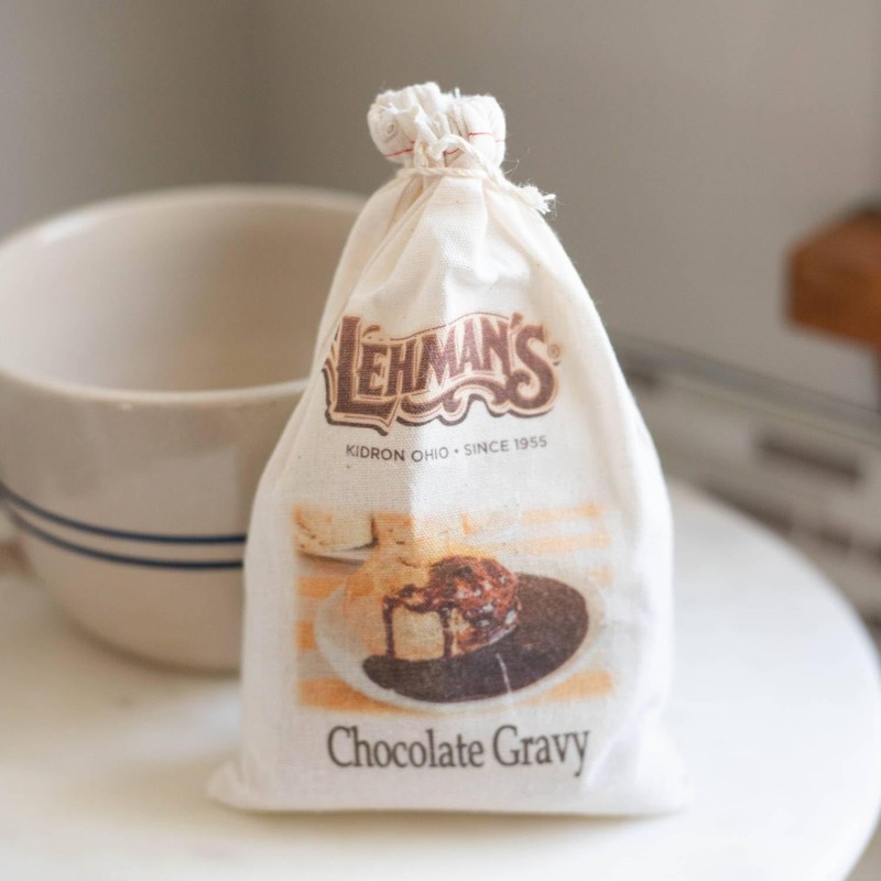 Lehman's Chocolate Sweet Gravy Mix, Sauce for Biscuits Waffles Pancakes