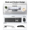 Wireless Keyboard and Mouse Combo - Full Size Slim Thin