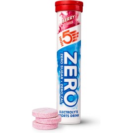 HIGH5 ZERO Electrolyte Tablet - Hydration Tablets Enhanced with Vitamin C - 0 Calories & Sugar Free - Boost Hydration, Performance & Wellness - Berry, 20 Tablets