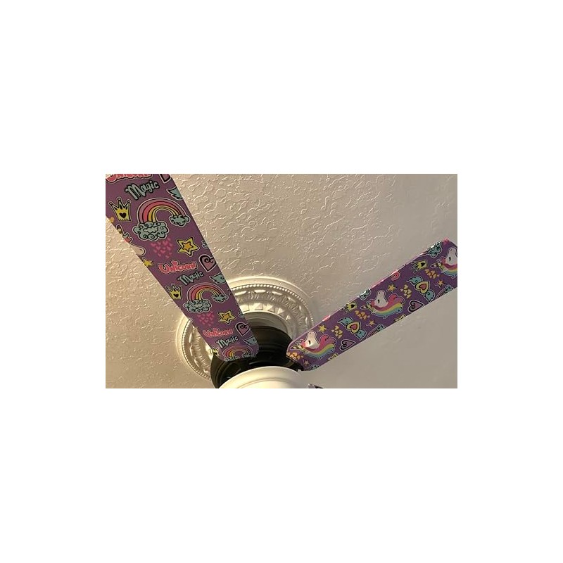 Unicorn Magic Ceiling Fan Blade Covers