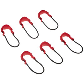 Maxpedition Positive Grip Zipper Pulls (Pack of 6) (Small) (EMS Red)