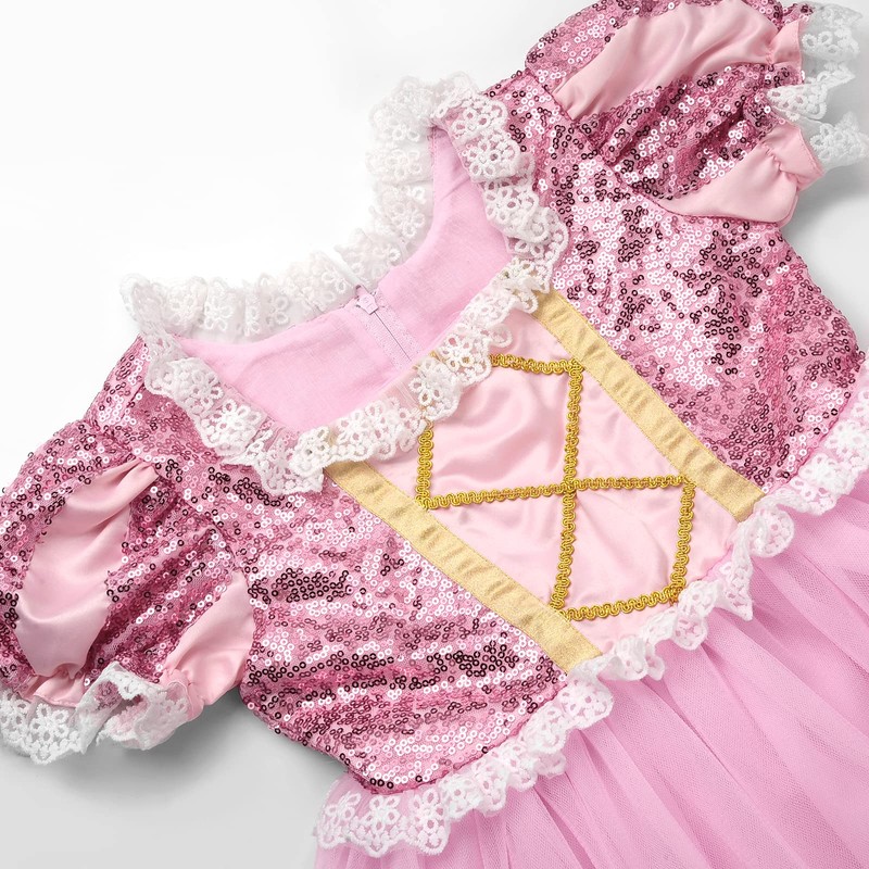 JerrisApparel - Disfraz de princesa para niñas, fiesta de cumpleaños,