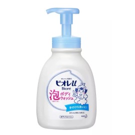 Kao BIORE U Awa Foam Body Wash 600ml - Angel Rose Scented - Floral Fresh