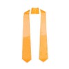GradClassical Plain Graduation Stole Classic End With Trim Unisex Adult