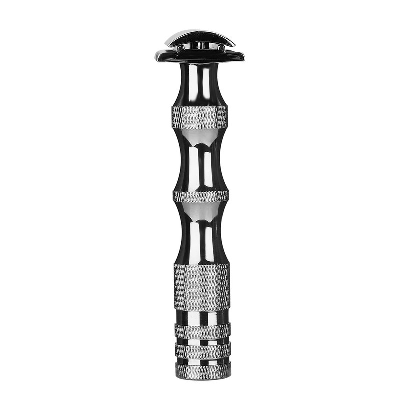 Classic Men Anti skid Metal Handle Dual Blade Shaver Vintage