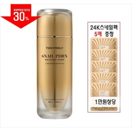 TONYMOLY [신상] 스네일 PDRN 리커버리 토너(스네일팩 5매증정)_피디알엔 [New] Snail PDRN Recovery Toner (Includes 5 Snail Packs)_PDRN