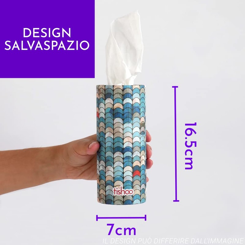 tishoo Fazzoletti Ultra Luxury a 4 Veli con Acido Ialuronico