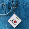 'I Love My Husband' Keyring Tape Measure/Spirit Level Tool (KM00041992)