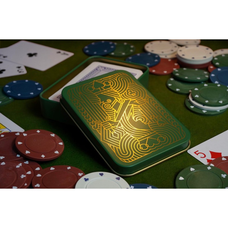 TINIT Playing Card Tin (Red)