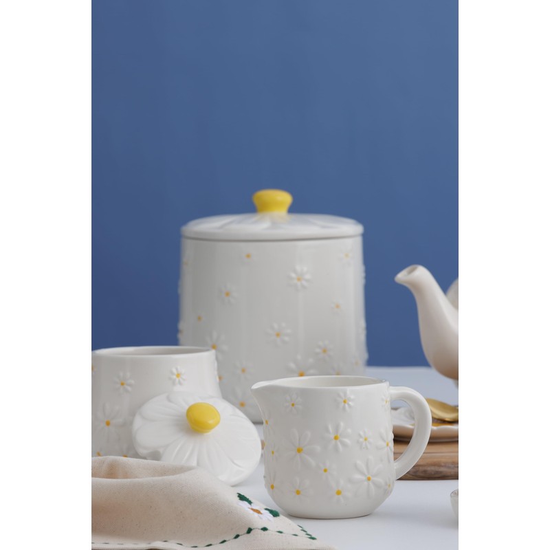 Price & Kensington Daisy Sugar Bowl | Ceramic Sugar Bowl