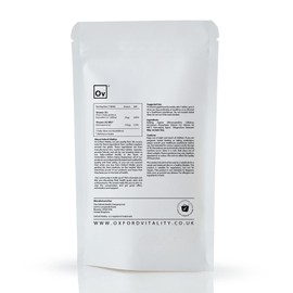 Ov OXFORD VITALITY Vitamin D3 and K2 | Bone Support Supplement | Vitamin D 1000iu & Vitamin K2 MK-7 100mcg | Easy to Swallow Tablet | GMO Free by Oxford Vitality