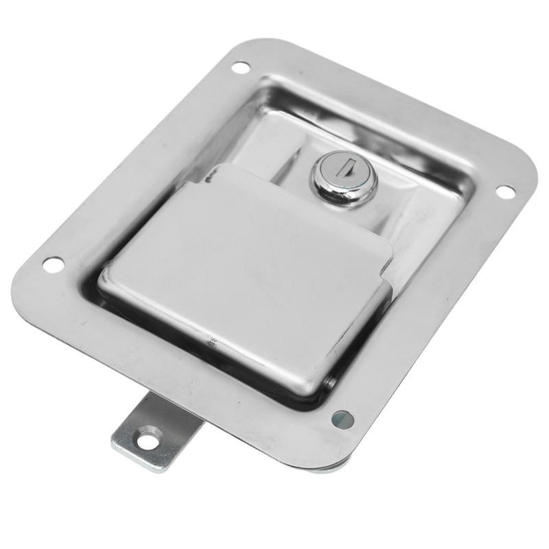 Toolbox Latch Flush Mount Locking Paddle Latch with 2 Keys