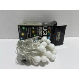 Wilcor Ball Light Set Multi Colored LED NEW IN BOX
