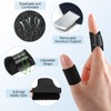 hautllaif Pack of 5 Splint Finger Bandages, Splint Stabiliser for