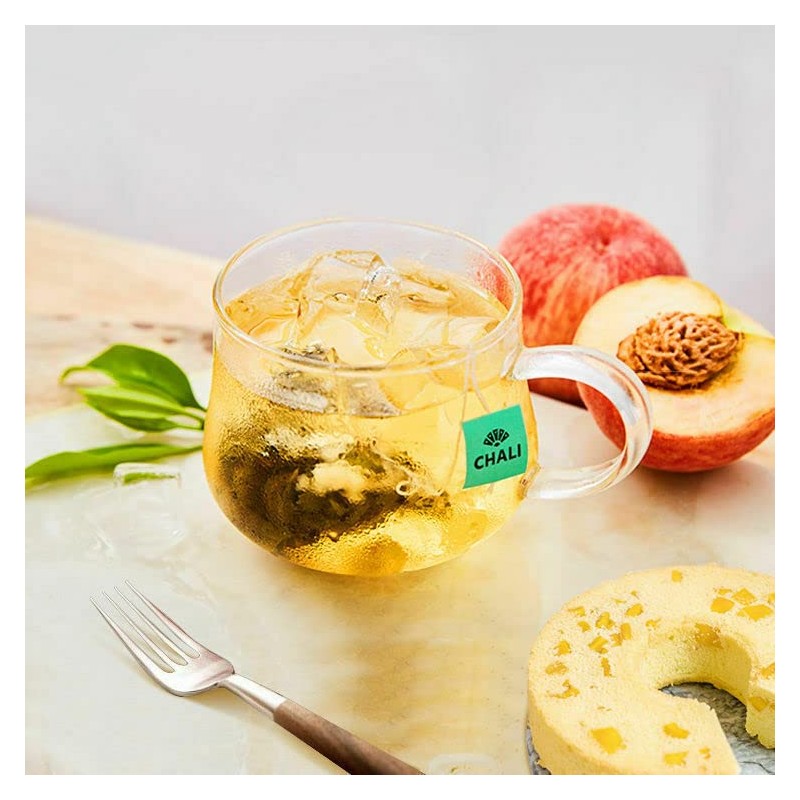 New Organic Peach Oolong Tea Hot Cold Brew Tea Fruit