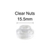 40mm Thumb Screw Suction Cups With Clear Transparent Nuts M4