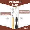 Tracing Wheel 2PCS Professional Stitch Marking Spacer 4mm and 2mm