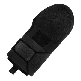 Youth Baseball Glove Black Catcher Mitt Baseman Gloves for Fastpitch Beginner Training Equipment