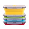 Collapsible Food Storage Containers with Airtight Lid, 27 oz, Kitchen